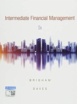 Intermediate Financial Management 13th Edition, ISBN-13: 978-1337395083