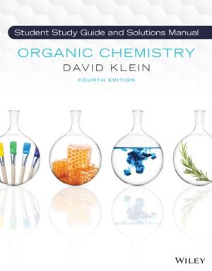 Organic Chemistry David Klein 4th Edition Solutions Manual PDF