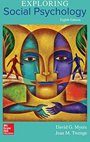 Exploring Social Psychology (8th Edition) By Myers – eBook PDF