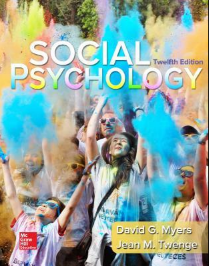 Myers’ Social Psychology (12th Edition) – eBook