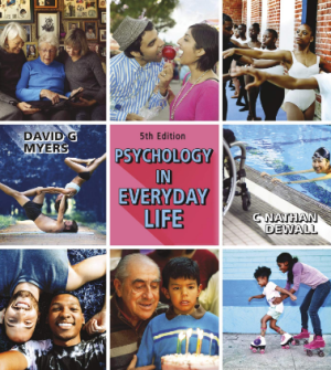 Psychology in Everyday Life 5th Edition ISBN-13 978-1319133726 PDF