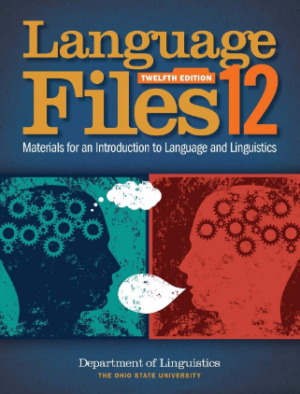 Language Files 12th Edition PDF by Department of Linguistics