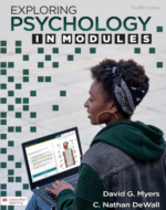 Exploring Psychology in Modules 12th edition PDF David G. Myers