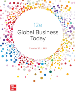 ISE Global Business Today 12th Edition PDF by Charles Hill 978-1264067503