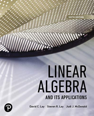 Linear Algebra and Its Applications 6th Edition PDF 978-0135851258