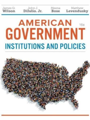 American Government Institutions and Policies 16th Edition PDF