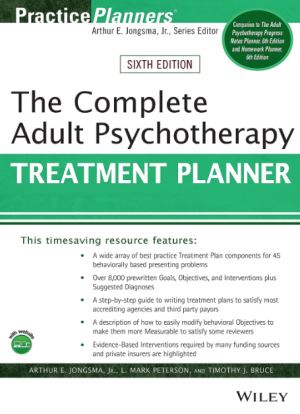 The Complete Adult Psychotherapy Treatment Planner 6th Edition PDF