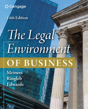 The Legal Environment of Business 14th Edition PDF