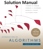 introduction to algorithms 4th edition solutions