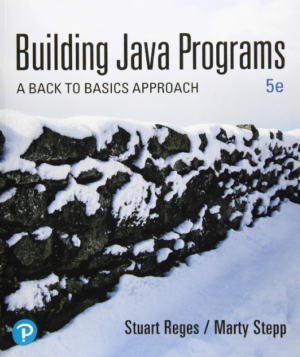 Building Java Programs 5th Edition PDF
