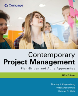 Contemporary Project Management 5th Edition PDF