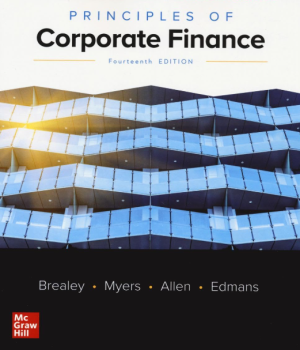 Principles of Corporate Finance 14th Edition PDF