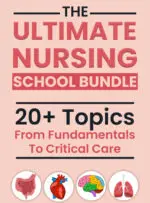 the ultimate nursing school bundle