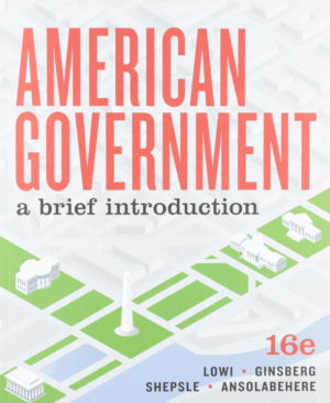 American Government A Brief Introduction 16th Edition PDF