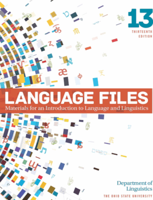 Language Files 13th Edition PDF