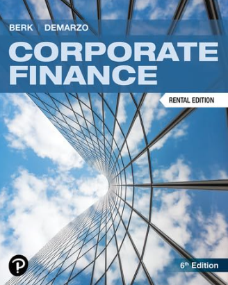 Corporate Finance 6th Edition Jonathan Berk PDF