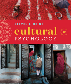 Cultural Psychology Steven Heine 4th Edition PDF